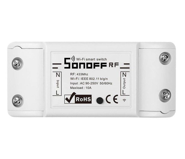 Sonoff Inteligentny przekaźnik (WiFi + 433Mhz) 6920075775709 - 631919 - zdjęcie